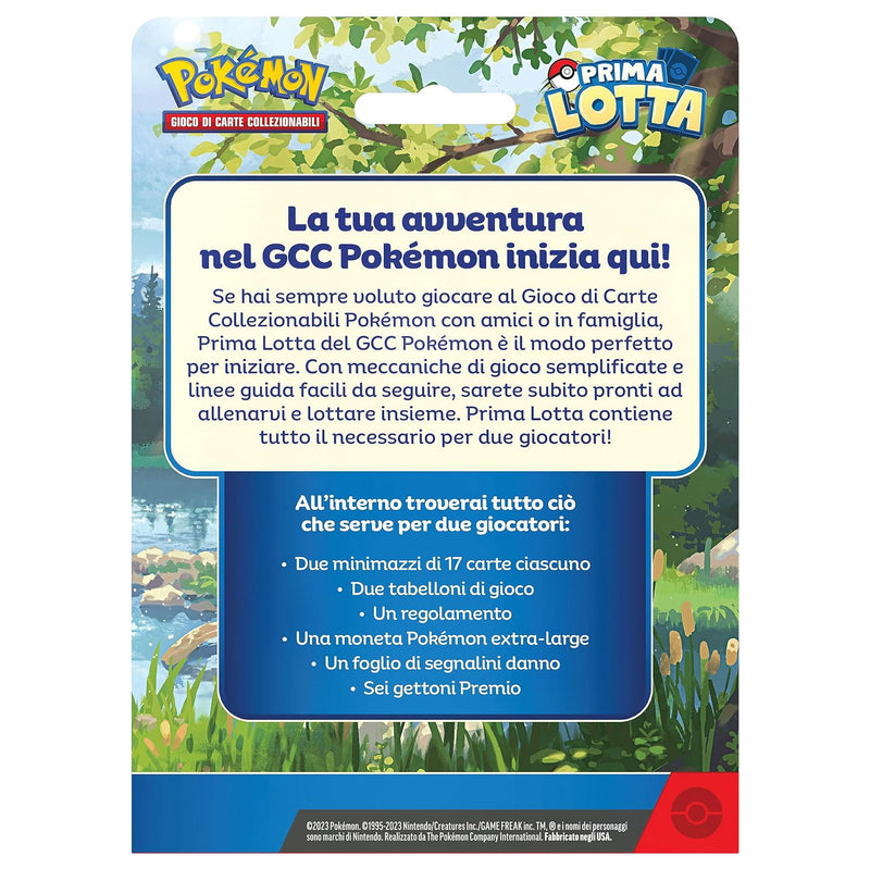 Mazzi Prima Lotta - Bulbasaur e Pikachu - ITA