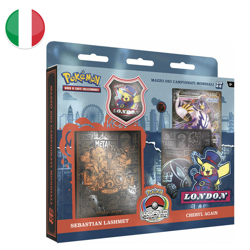 Mazzo dei campionati Mondiali 2022 Londra - Cheryl Again - Sebastian Lashmet - ITA
