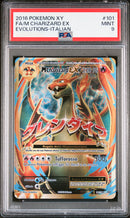 MCharizard EX EVO 101/108 Ultra Rara Full Art - ITA - Mint - Gradata PSA 9 - XY - Evoluzioni - Carta Pokemon