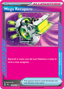 Mega Recupero 128/131 - ITA - Near Mint - Scarlatto e Violetto - Evoluzioni Prismatiche - Carta Pokemon