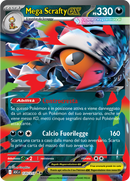 Mega Scrafty ex ASC 135/217 Rara Doppia - ITA - Near Mint - Megaevoluzione - Ascesa Eroica - Carta Pokemon