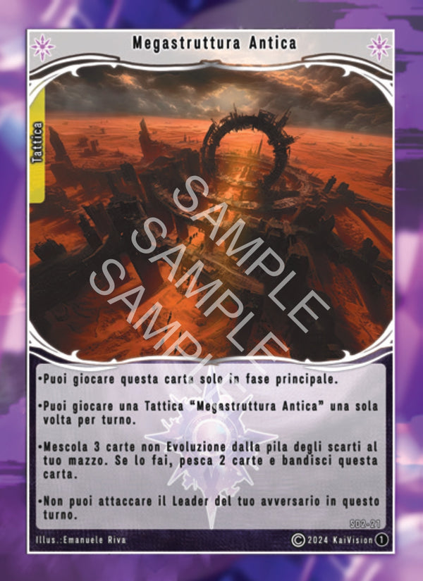 Megastruttura Antica SD2 - 21 Comune - 1a Edizione - ITA - Near Mint - Structure Deck 2 - Carta Creatures of Exo