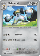 Melmetal 117/162 Reverse Holo - ITA - Near Mint - Scarlatto e Violetto - CronoForze - Carta Pokemon