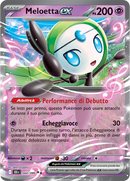 Meloetta-ex BLK 044/086 - ITA - Near Mint - Scarlatto e Violetto - Luce Nera - Carta Pokemon