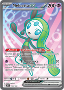 Meloetta-ex BLK 159/086 Full Art - ITA - Near Mint - Scarlatto e Violetto - Luce Nera - Carta Pokemon