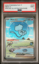 Mew EX Shiny 232/091 Alternative Art - ITA - Mint - Gradata PSA 9 - Scarlatto e Violetto - Destino di Paldea - Carta Pokemon