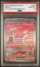 Mew EX SVP 053 Alternative Art UPC 151 - ENG - Mint - Gradata PSA 10 - Promo Scarlet and Violet - Carta Pokemon