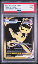 Mew-VMAX TG30/TG30 Black Gold Trainer Gallery - ITA - Mint - Gradata PSA 9 - Spada e Scudo - Origine Perduta - Carta Pokemon
