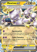 Mewtwo-ex 058/182 - ITA - Near Mint - Scarlatto e Violetto - Paradosso Temporale - Carta Pokemon