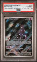 Mewtwo SVP 052 Illustrazione Rara Promo UPC 151 - ITA - Mint - Gradata PSA 10 - Promo Scarlatto e Violetto - Carta Pokemon