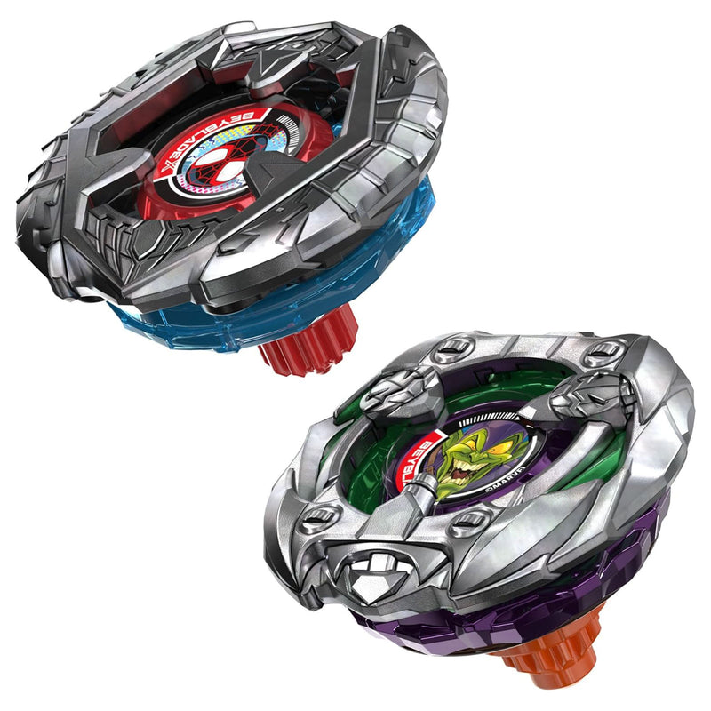 Miles Morales 1-60GN vs Green Goblin 9-80HT - G1691 G0278 ASST - BEYBLADE X con Lanciatori