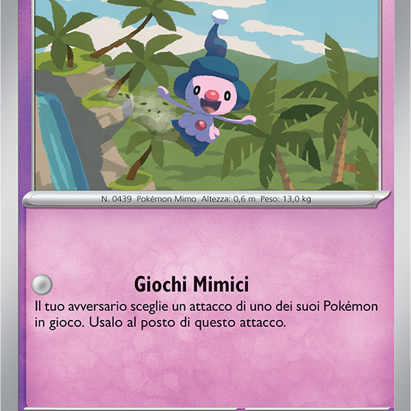 Mime Jr. 031/091 - ITA - Near Mint - Scarlatto e Violetto