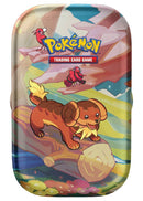 Mini Tin da Collezione Paldea Sfavillante - Scarlatto e Violetto - Artwork Casuale - ITA