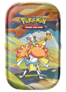 Mini Tin da Collezione Paldea Sfavillante - Scarlatto e Violetto - Artwork Casuale - ITA