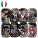 Mini Tin da Collezione Unima - Scarlatto e Violetto - Fuoco Bianco - Scarlatto e Violetto - Luce Nera - Artwork Casuale - ITA