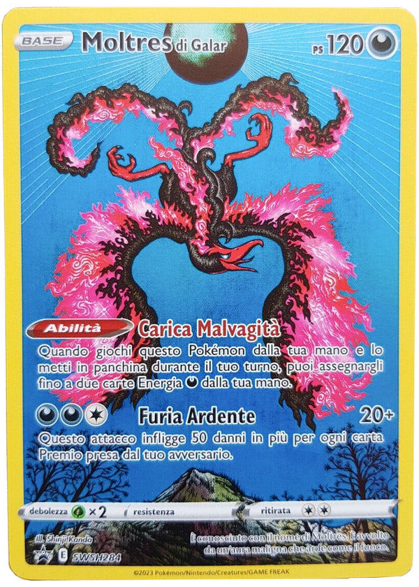 Moltres di Galar SWSH284 - ITA - Near Mint - Promo Spada e Scudo - Carta Pokemon