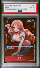 Nami ST01 - 007 Standard Battle Winner Promo - JAP - Mint - Gradata PSA 10 - Carta One Piece Card Game