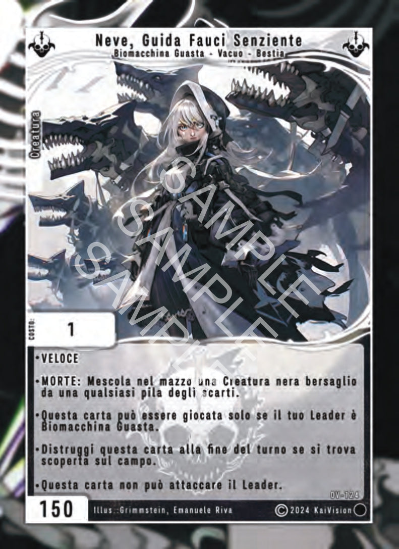 Neve, Guida Fauci Senziente OV - 124 Comune - 1a Edizione - ITA - Near Mint - Oppressione Vacua - Carta Creatures of Exo