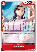 Nico Robin OP11-009 - Character Rosso Common - Near Mint - A Fist of Divine Speed - Carta One Piece Card Game