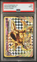 Nidoking BREAK EVO 046/108 Rara Holo - ENG - Mint - Gradata PSA 9 - XY - Evoluzioni - Carta Pokemon