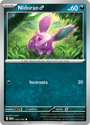 Nidoran Maschio 032/165 - ITA - Near Mint - Scarlatto e Violetto - 151 - Carta Pokemon