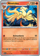 Ninetales 017/191 Reverse Holo - ITA - Near Mint - Scarlatto e Violetto - Scintille Folgoranti - Carta Pokemon