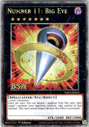 Number 11: Big Eye RA04-EN062-V5 Quarter Century Secret Rare - Near Mint - Quarter Century Stampede - Carta Yu-Gi-Oh!