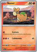 Numel 011/091 - ITA - Near Mint - Scarlatto e Violetto - Destino di Paldea - Carta Pokemon