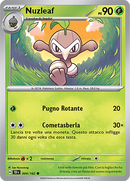 Nuzleaf 004/162 Reverse Holo - ITA - Near Mint - Scarlatto e Violetto - CronoForze - Carta Pokemon