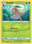 Nuzleaf 012/196 Reverse Holo - ITA - Near Mint - Spada e Scudo - Origine Perduta - Carta Pokemon