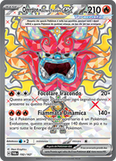 Ogerpon Maschera Focolare-ex 192/167 TeraCristal Full Art Ultra Rara - ITA - Near Mint - Scarlatto e Violetto - Crepuscolo Mascherato - Carta Pokemon