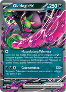 Okidogi-ex 036/064 Rara Doppia - ITA - Near Mint - Scarlatto e Violetto - Segreto Fiabesco - Carta Pokemon