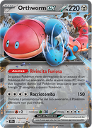 Orthworm-ex 110/142 - ITA - Near Mint - Scarlatto e Violetto - Corona Astrale - Carta Pokemon
