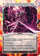 Ose, Drago Cavaliere dell'Ordo Nero CS - 026 Cloud Foil  - 1a Edizione - ITA - Near Mint - Custodi della Storia - Carta Creatures of Exo