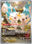 Pachirisu 208/198 Illustrazione Rara - ITA - Near Mint - Scarlatto e Violetto - Carta Pokemon
