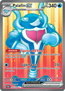 Palafin-ex 193/167 Full Art Ultra Rara - ITA - Near Mint - Scarlatto e Violetto - Crepuscolo Mascherato - Carta Pokemon