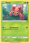 Paras 004/196 - ITA - Near Mint - Spada e Scudo - Origine Perduta - Carta Pokemon