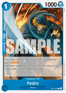 Pedro OP11-057 - Character Blu Common - Near Mint - A Fist of Divine Speed - Carta One Piece Card Game