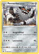 Perrserker di Galar 085/159 Reverse Holo - ITA - Near Mint - Spada e Scudo - Zenit Regale - Carta Pokemon