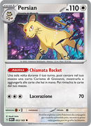 Persian 053/165 Reverse Holo - ITA - Near Mint - Scarlatto e Violetto - 151 - Carta Pokemon