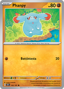 Phanpy 102/191 Reverse Holo - ITA - Near Mint - Scarlatto e Violetto - Scintille Folgoranti - Carta Pokemon
