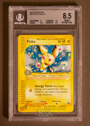 Pichu EX 022/165 Rara Holo - ENG - Near Mint/Mint+ - Gradata BGS 8.5 - Expedition - Carta Pokemon