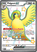 Pidgeot EX Shiny 221/091 Full Art - ITA - Near Mint - Scarlatto e Violetto - Destino di Paldea - Carta Pokemon