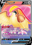 Pidgeot-V 188/196 Full Art - ITA - Near Mint - Spada e Scudo - Origine Perduta - Carta Pokemon