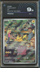 Pikachu 173/165 Illustrazione Rara - ITA -  Mint+ - Gradata AIGRADING 9.5 - Scarlatto e Violetto - 151 - Carta Pokemon
