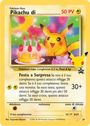 Pikachu di _______ 24  Holo Promo - ITA - Near Mint - Spada e Scudo - Gran Festa - Ristampa 2021 - Carta Pokemon