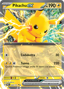 Pikachu-ex 028/131 - ITA - Near Mint - Scarlatto e Violetto - Evoluzioni Prismatiche - Carta Pokemon