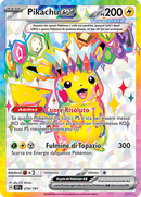 Pikachu-ex 219/191 - ITA - Near Mint - Scarlatto e Violetto - Scintille Folgoranti - Carta Pokemon