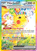 Pikachu-ex 238/191 Alternative Art - ITA - Near Mint - Scarlatto e Violetto - Scintille Folgoranti - Carta Pokemon