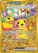 Pikachu-ex 247/191 Segreta Oro - ITA - Near Mint - Scarlatto e Violetto - Scintille Folgoranti - Carta Pokemon